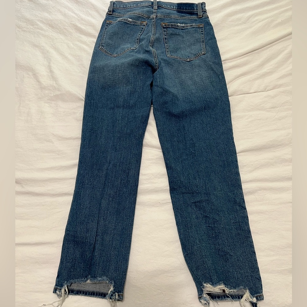 Abercrombie ultra high rise ankle straight curve love - Picture 3 of 3